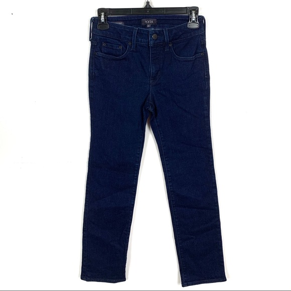 NYDJ Marilyn Straight Jean Size 2 Petite 2P - Picture 2 of 7